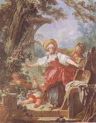 Jean Honore Fragonard Blind-Man-s Bluff oil painting reproduction